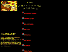 Tablet Screenshot of crazykong.com